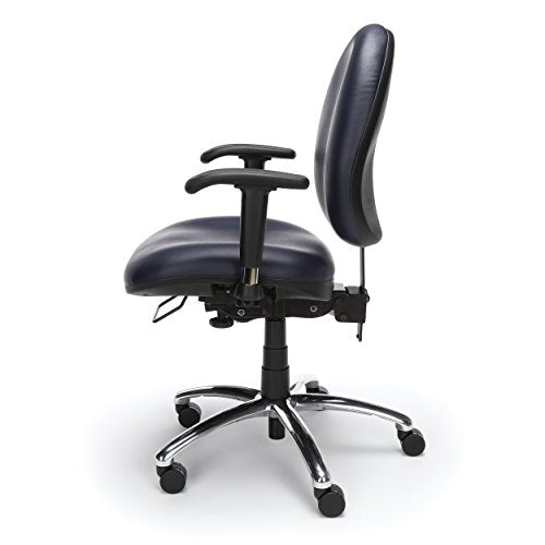 OFM 24/7 Vinyl Chair, Navy