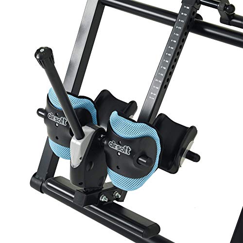 Prevention Inversion Table UL Certified with Heat and Massage Therapy, Grey/Light Blue