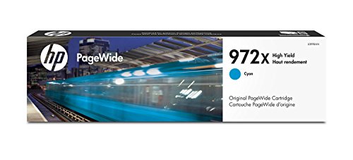 Hp Printing 972X Genuine PageWide Color and Black High Yield Toner Set (F6T84AN, L0R98AN, L0S01AN, L0S04AN)