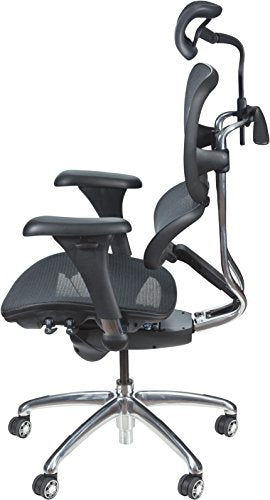 Balt Butterfly Ergonomic Executive Office Chair, Blach Mesh High Back, 48-51"H x 28"W x 24"D (34729)