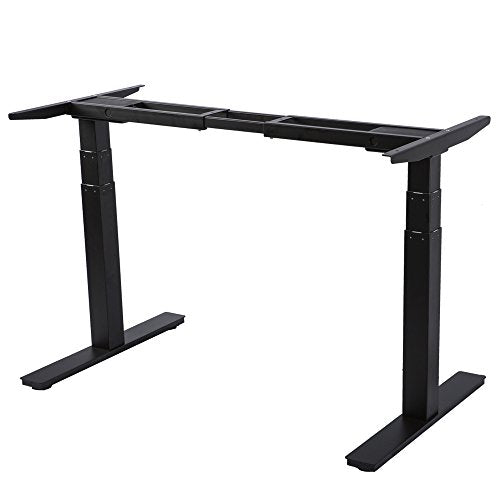 GT Innovation Dual motor Height Adjustable Desk Sit Stand Desk Stand Up Desk Standing Workstation Monitor Riser Electric Touch Control Dual motor