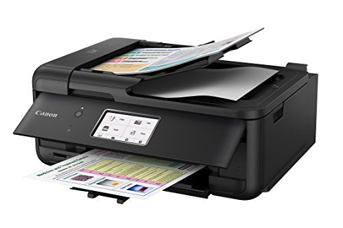 Canon PIXMA TR8520 Wireless All In One Printer | Mobile Printing | Photo and Document Printing, AirPrint(R) and Google Cloud printing, Black