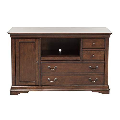 Liberty Furniture INDUSTRIES Brookview Credenza, Cherry, W53 x D22 x H32
