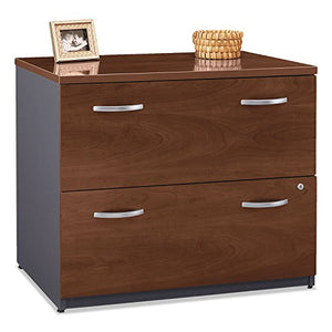 Bush Business Furniture Series C Lateral File Cabinet in Hansen Cherry