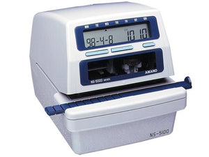NS-5100 heavy duty electronic time recorder and date stamping machine