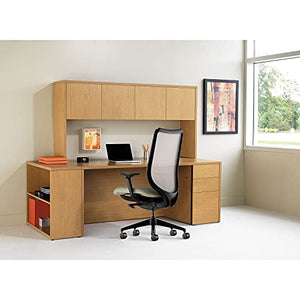 HON 105895RCC 10500 Series Single Ped Desk, Right Full-Height Ped, 72 x 36, Harvest