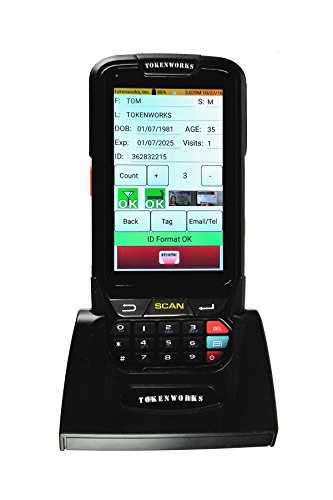 IDVisor Smart ID Scanner + All Software Upgrades, Charging Cradle and Extra Battery