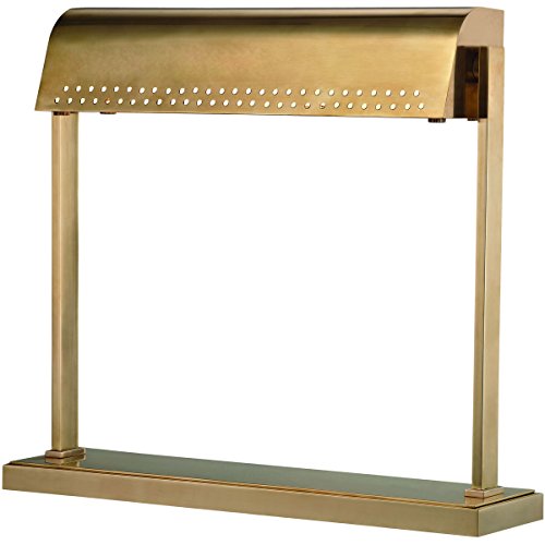 Desk Lamps 1 Light with Aged Brass Finish Metal Material LED Bulbs 16 inch 9 Watts