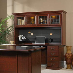 Sauder 109871 Heritage Hill Hutch for 109843/109848, Classic Cherry Finish