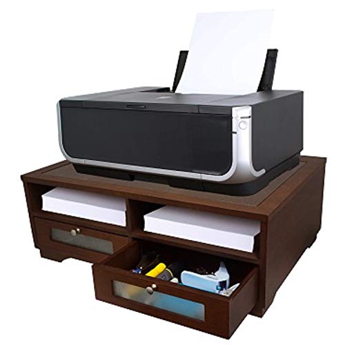 Victor Heritage Wood Printer Stand, 7.8" x 21.8" x 15.3"