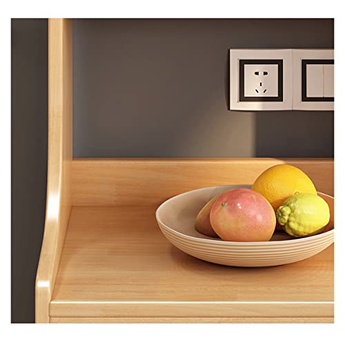 HARAY Bookshelf Bedroom Storage Cabinet Simple Bookcase (Color: A)