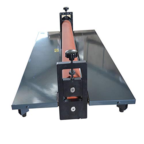 INTSUPERMAI 39inch Manual Cold Roll Laminator Machine with Hand Crank Pressure