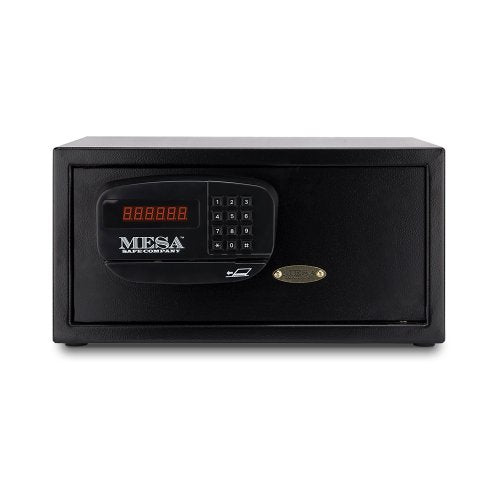 Mesa Safe Mesa MHRC916E-BLK All Steel Hotel Safe with Electronic Lock, 1.2-Cubic Foot, Black Black
