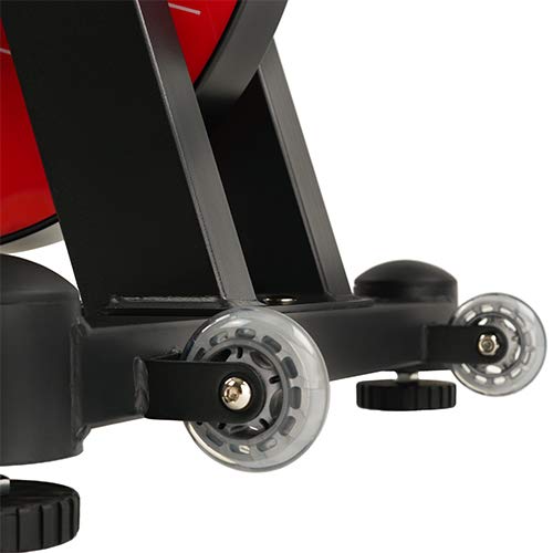 Sunny Health & Fitness SF-B1714 Evolution Pro Magnetic Belt Drive Indoor Cycling Bike, High Weight Capacity, Heavy Duty Flywheel