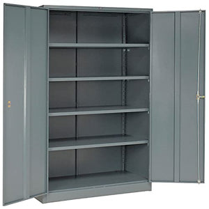 Global Industrial Metal Storage Cabinet 48x24x78, Gray