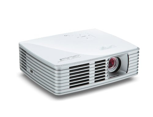 Acer K132 WXGA DLP LED Projector, 600 Lumens, HDMI/MHL, White