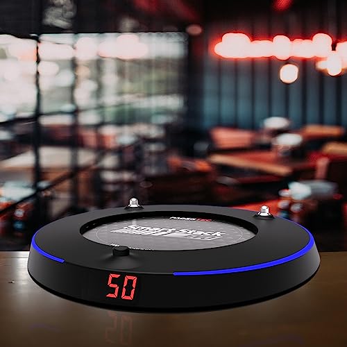 PagerTec Wireless Smart Stack EVO Pagers Calling System for Restaurants, Hospitals, Office & Hotels | 1 Transmitter, 1 Charging Bases & 50 Long Range Blue Pagers