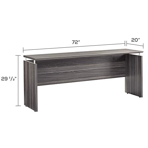 Safco Products MNCNZ72LGS Medina Credenza, 72", Gray Steel
