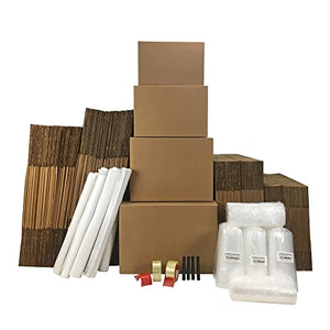 8 Room Basic Moving Kit 124 Boxes & $69 in Packing Supplies.