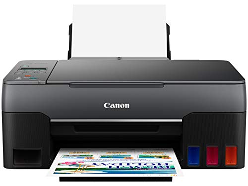Canon PIXMA G1220 Single Function MegaTank Inkjet Printer, Print Only, Black, (4469C002)