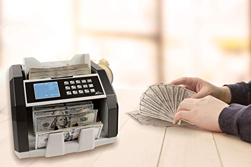 Royal Sovereign, RSIRBCED250, High Speed Currency Counter, 1 Each, Black,Silver