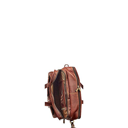 ClaireChase Legendary Executive Computer Brief (Dark Brown)