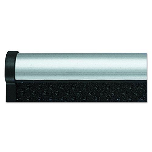 Quartet B347A Quartet Embossed Bulletin Board, Hi-Density Foam, 72x48, BLK, GY Aluminum Frame