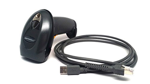Zebra/Motorola Symbol DS4208-SR Handheld 2D Omnidirectional Barcode Scanner/Imager, Includes Power Supply, RS232 Cable and USB Cable