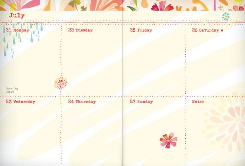 Orange Circle Studio 2014 Take Me with You Planner, Live Simply (30512)