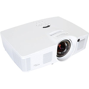 OPTOMA TECHNOLOGY  GT1080Darbee 1080p 3000 Lumens 3D DLP Short Throw Gaming Projector, White