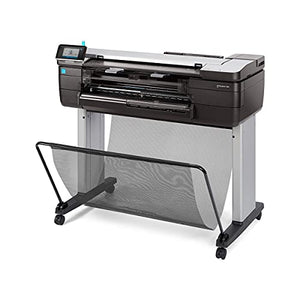 HP DesignJet T830 Large Format Printer, 24" Color Inkjet Plotter, Wireless, Multifunction