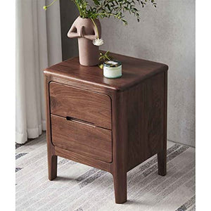 BinOxy Wooden Bedside Table Night Stand Cabinet (Color: 1, Size: 40 * 35 * 50cm)