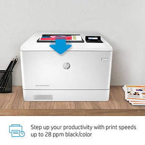 HP Color LaserJet Pro M454dn Printer, Double-Sided Printing & Built-in Ethernet (W1Y44A)