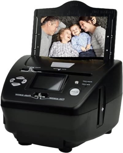 MAHWER Slide Viewer/Negative Scanner, Converts 35mm 135 110 126 Film/Slides to Digital JPG Photos