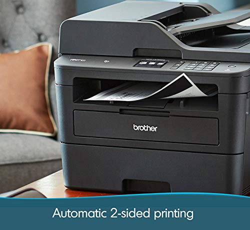 Brother MFCL2750DW Monochrome All-in-One Wireless Laser Printer, Duplex Copy & Scan, Amazon Dash Replenishment Enabled (Renewed)