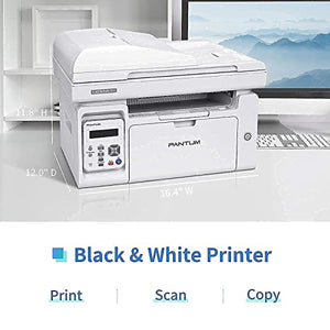 All in One Laser Printer Scanner Copier WiFi Wireless Printer Black and White Printer-Pantum M6552NW, Pantum PB-211EV Toner Cartridge Standard Yield 1500 Pages