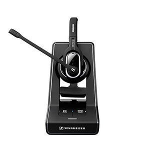 Sennheiser SD PRO1 - Deskphone Cordless Headset Bundle 506007-B- Remote Answering Lifter | for Cisco, Polycom, Avaya, Yealink, ShoreTel and Other Business Desk Phones | Compatible with IP Telephones