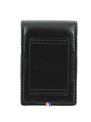 S.T Dupont D-180024 Line D Leather Lighter Case - Black