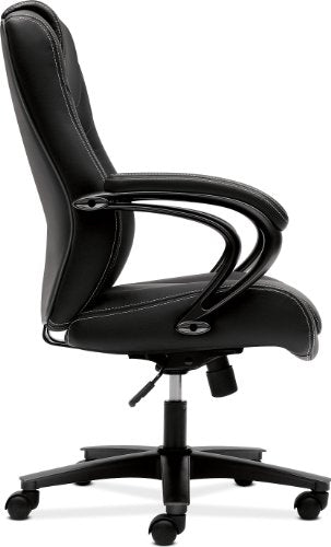 HON High-Back Managerial Office Chair with Loop Arms - Black (VL402)