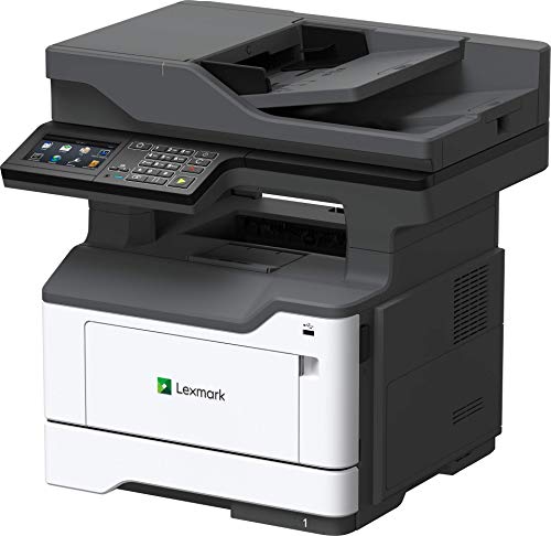 Lexmark MB2546adwe Multi Function Monochrome Laser Printer, Duplex with Two Sided Printing, Wireless Network and Airprint Ready (36SC871)