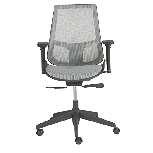 Euro Style Vahn Office Chair, Gray Mesh