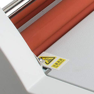 funchic 17'' Office Presentation Laminator Hot Cold Roll Commercial Single&Dual Sided Machine 2 Film Roll 110V-V480