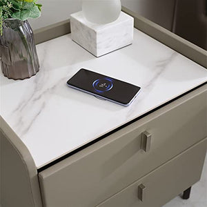 BinOxy Smart Bedside Organizer - Night Stand Bedside Storage Table