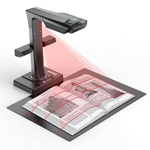 CZUR ET24 Pro Professional Book Scanner, 24MP Document Scanner, A3 Camera