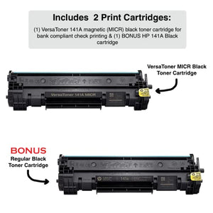 VersaCheck HP Laserjet M140 MXE MICR All-in-One Check Printer X9 Platinum 5-User Check Printing Software Bundle