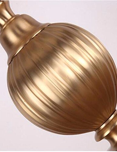 CJSHVR-Luxury European modern bedroom bedside lamp, copper lamp, copper lamp style, the living room became retro copper lamp