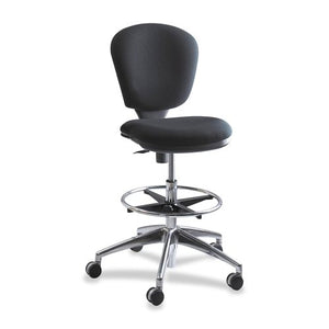 Safco 3442BL Metro Collection Extended Height Swivel/Tilt Chair 22-33-Inch Seat Height Black