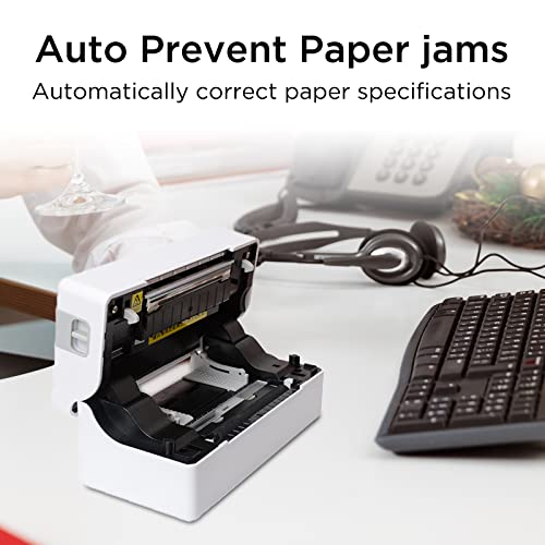Shipping Label Printer 4x6, Thermal Label Printer, Commercial Thermal Label Maker, Support Win & Mac & Linux for Home Business Office, Etsy, Shopify, Ebay, Amazon, FedEx, UPS