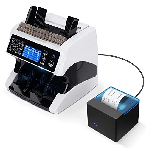 Printer and IMC01 Money Counter Machine Mixed Denomination