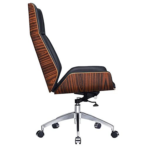 QZWLFY Executive Office Chair High Back Reclining Leather - Big and Tall Ergonomic Desk Chair